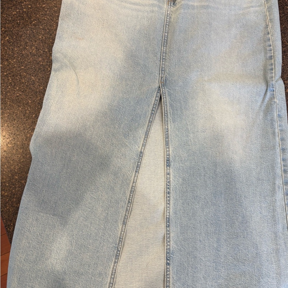 Universal Thread Light Blue Denim Skirt